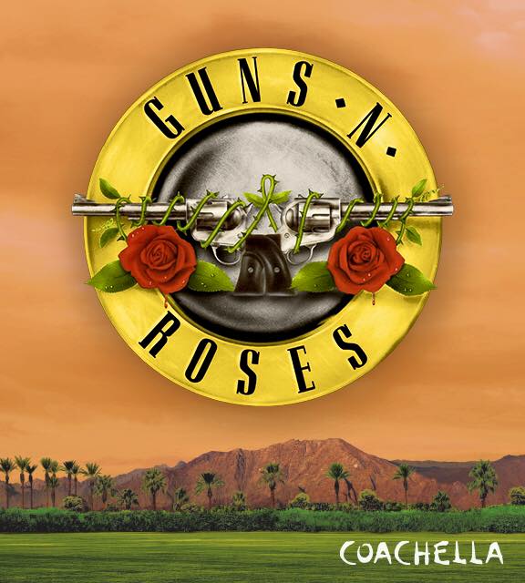 Slash y Duff McKagan a Axl Rose en la reunión de Guns N