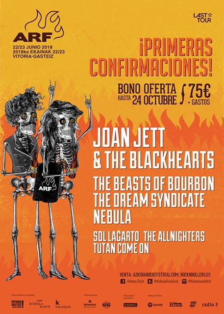 azkena rock festival 2018 cartel