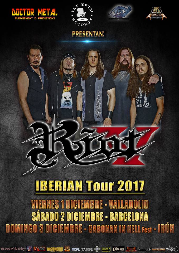 riot iberian tour 2017 pic 1