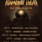 Diamond head – españa noviembre 2018