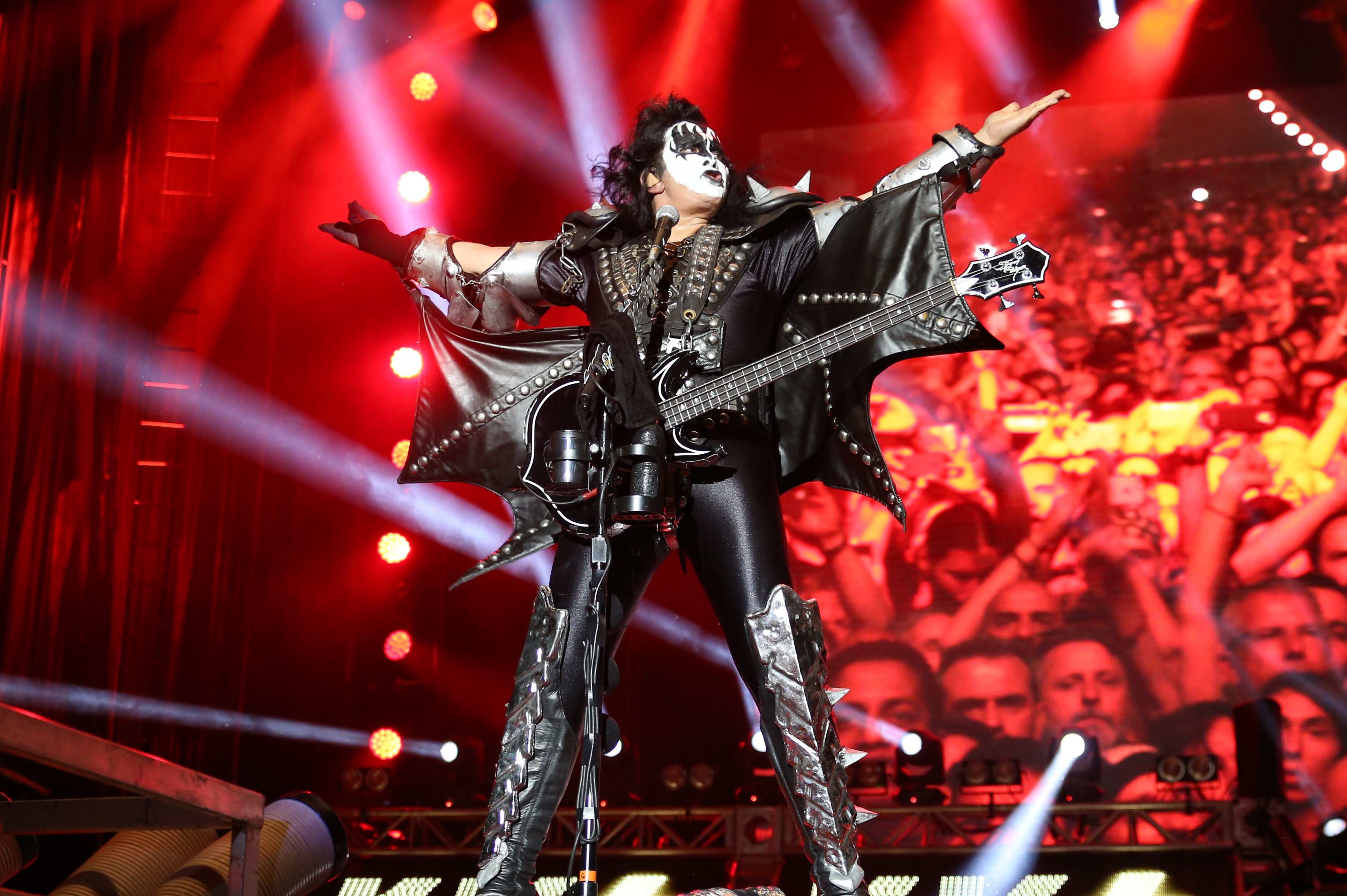 Kiss riunisce 60.000 spettatori per il suo concerto a San Paolo