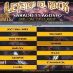 leyendas 11 de agosto