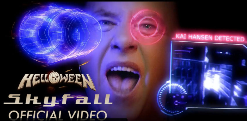 helloween - skyfall videoclip
