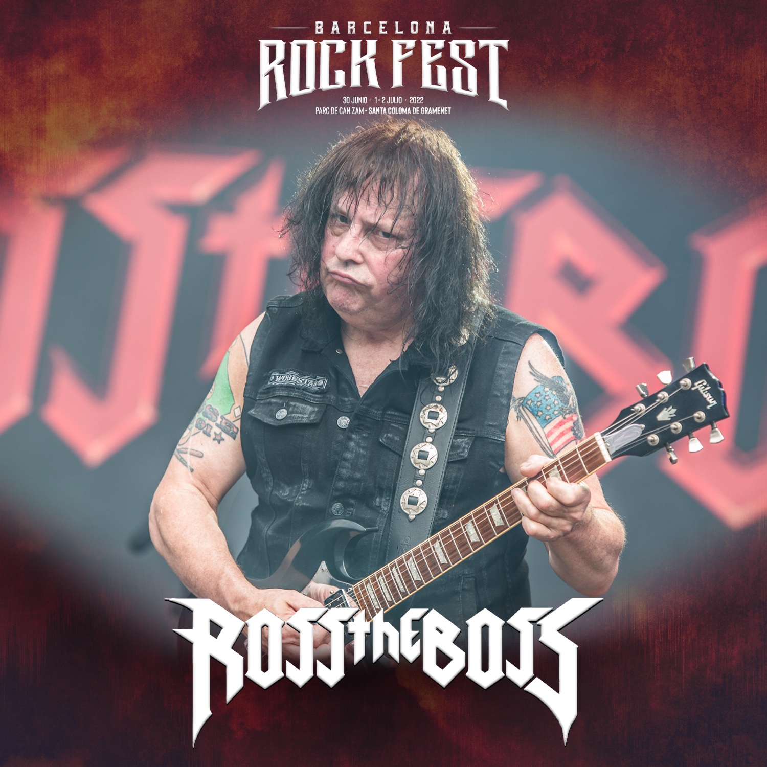 barcelona rock fest - ross the boss