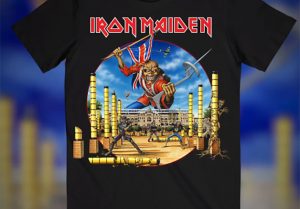 iron maiden - barcelona camiseta