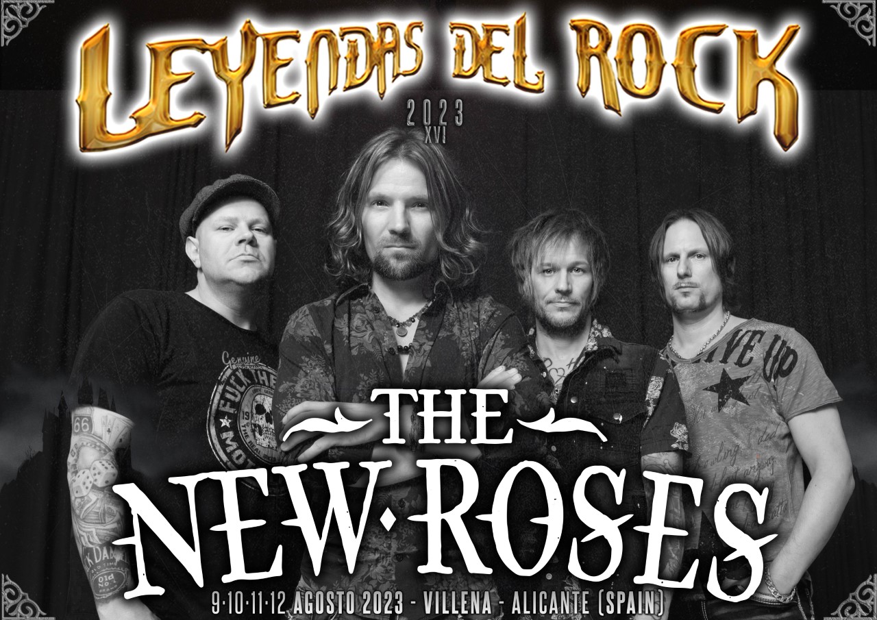 leyendas del rock 2023 - the new roses