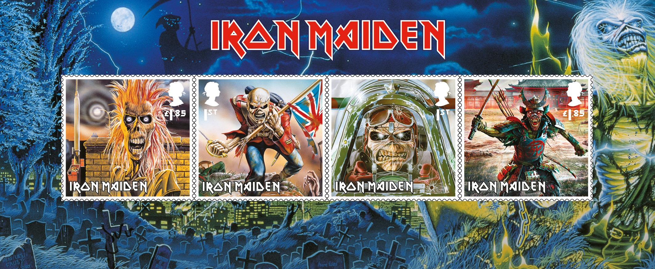 iron maiden - sellos pic 2