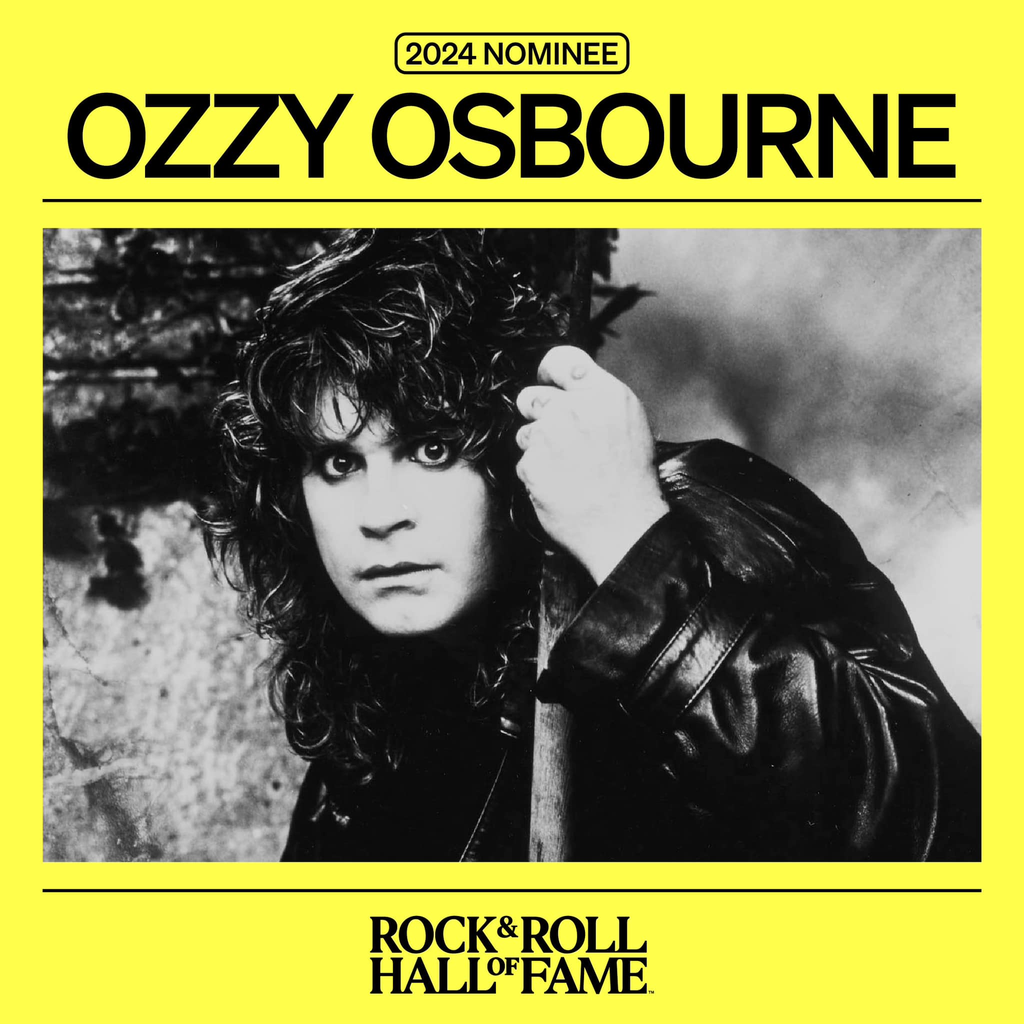 rock and roll hall of fame 2024 ozzy osbourne