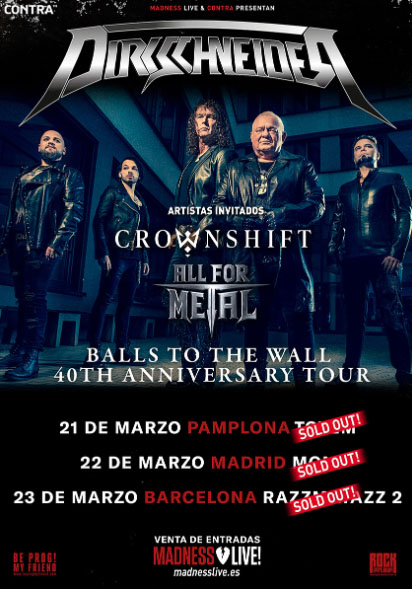 dirkschneider cartel sold out