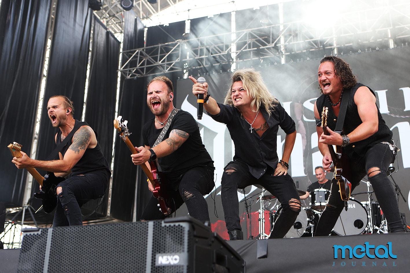 kissin' dynamite - z live 2025 - metal journal pic 2