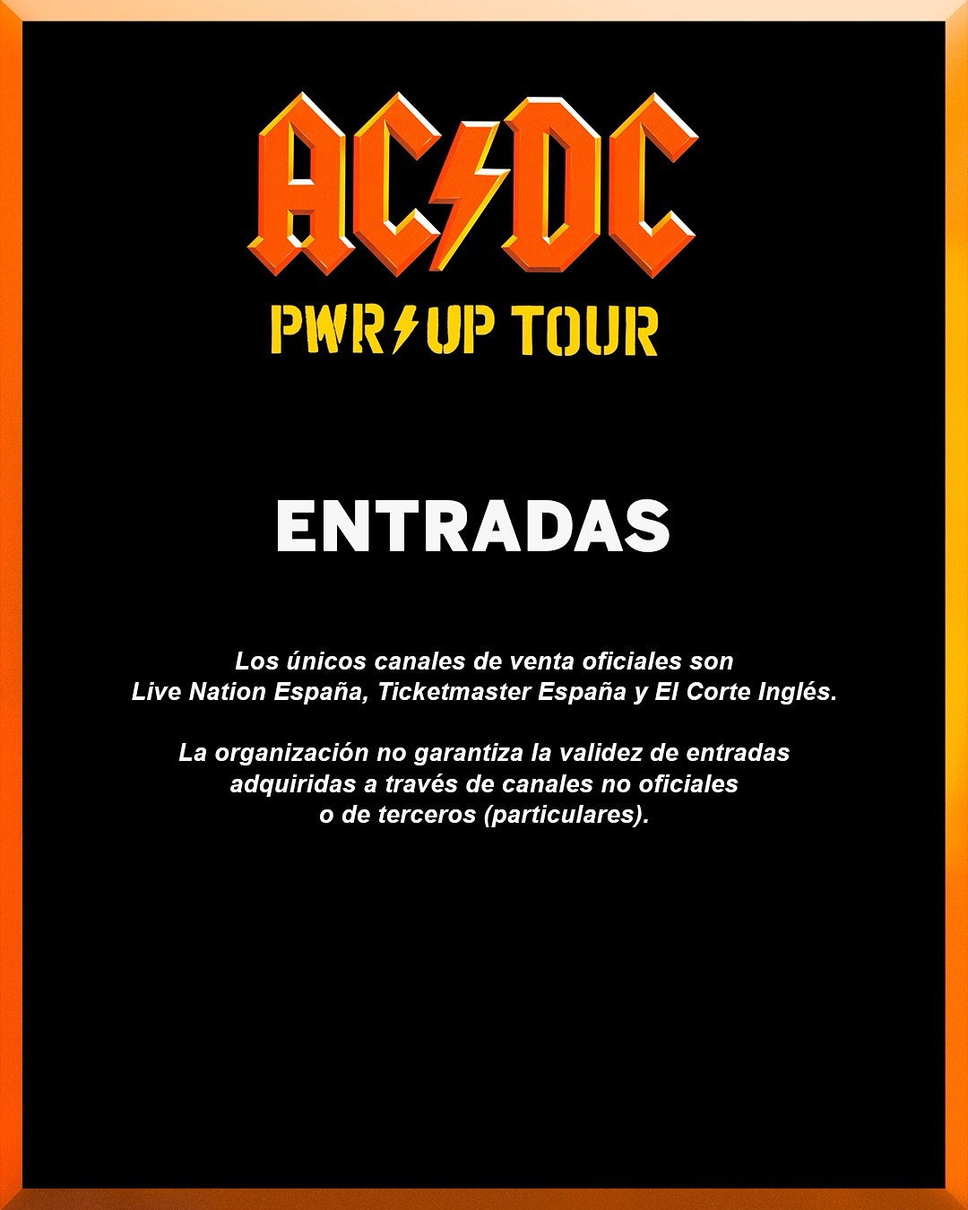 acdc - entradas