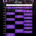 leyendas del rock 2025 horarios 7 de agosto
