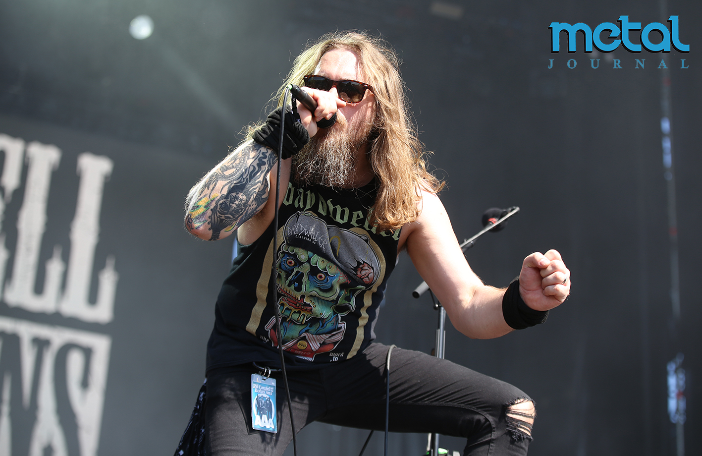 phil campbell and the bastard sons - metal journal - barcelona rock fest 2025 pic 2