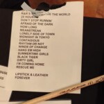 y&t setlist