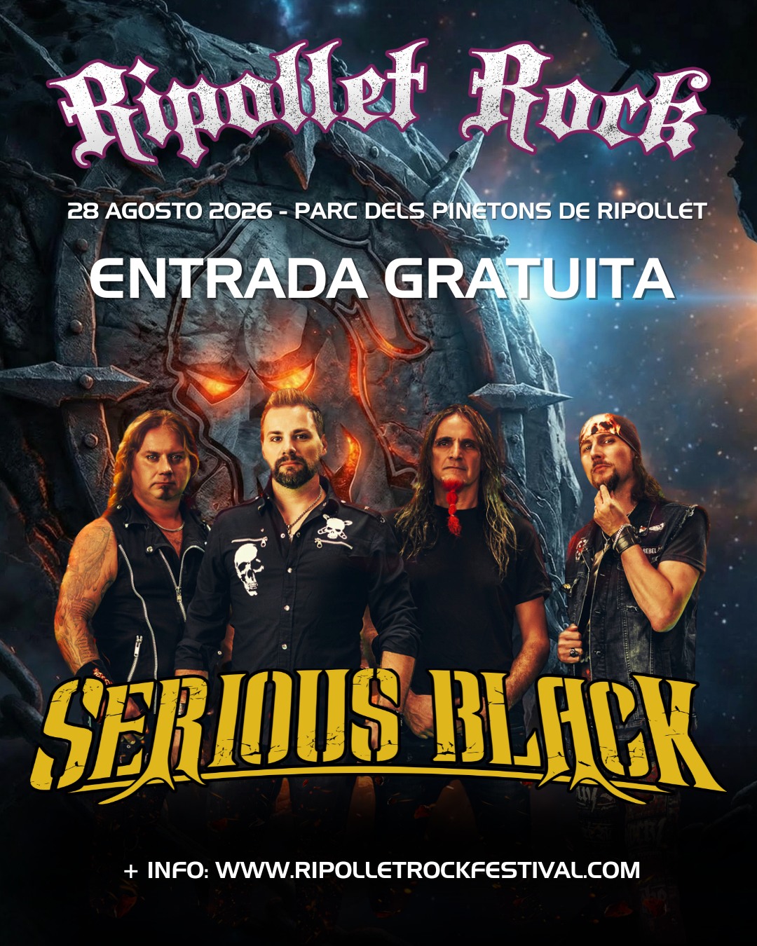 serious black - ripollet rock pic 1