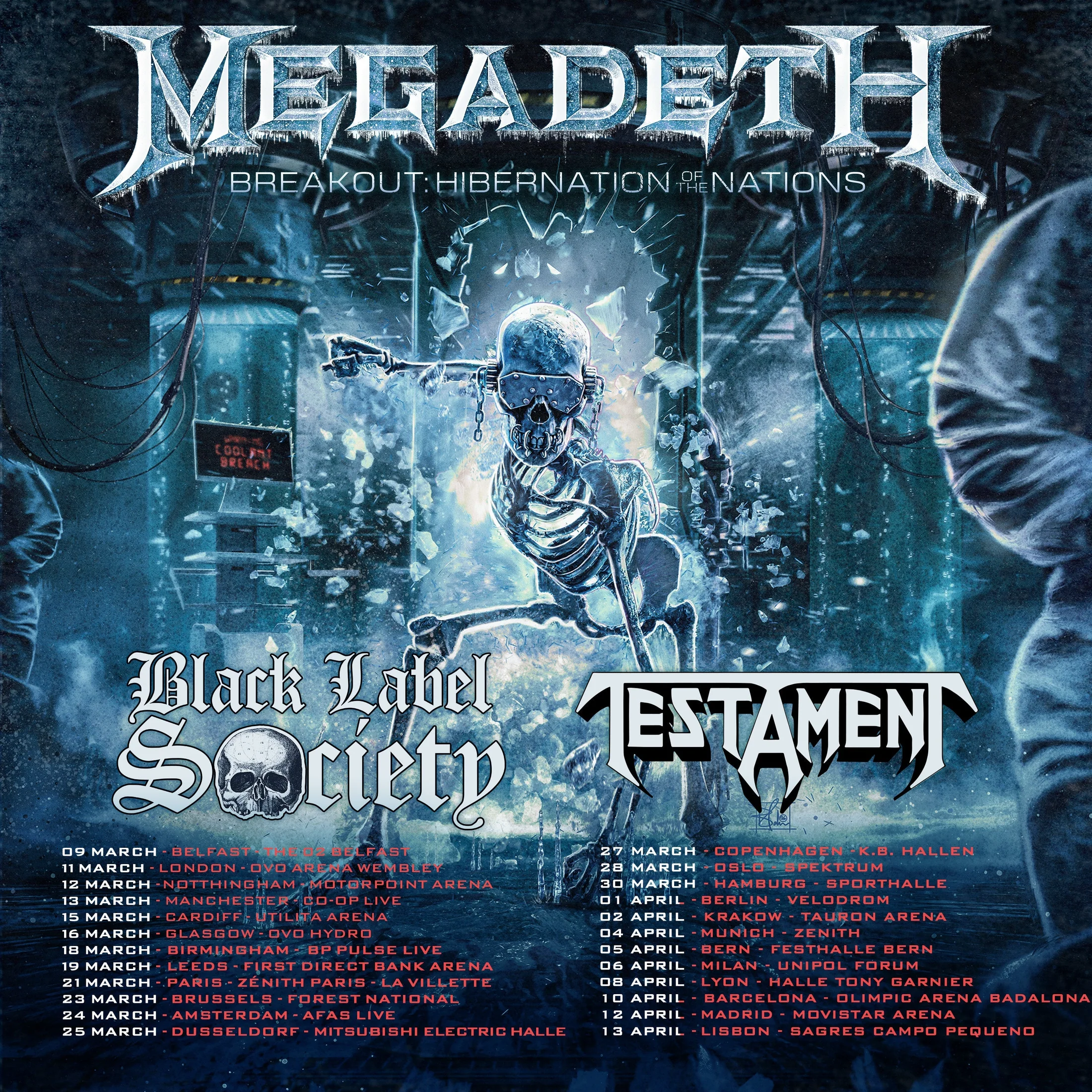 megadeth - gira 2027